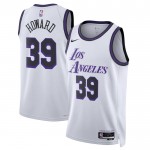Los Angeles Lakers Trikot 22 Dwight Howard 39 Nike 2022-23 City Edition Weiß Swingman - Herren Los Angeles Lakers Trikot 22 Dwight Howard 39 Nike 2022-23 City Edition Weiß Swingman - Herren